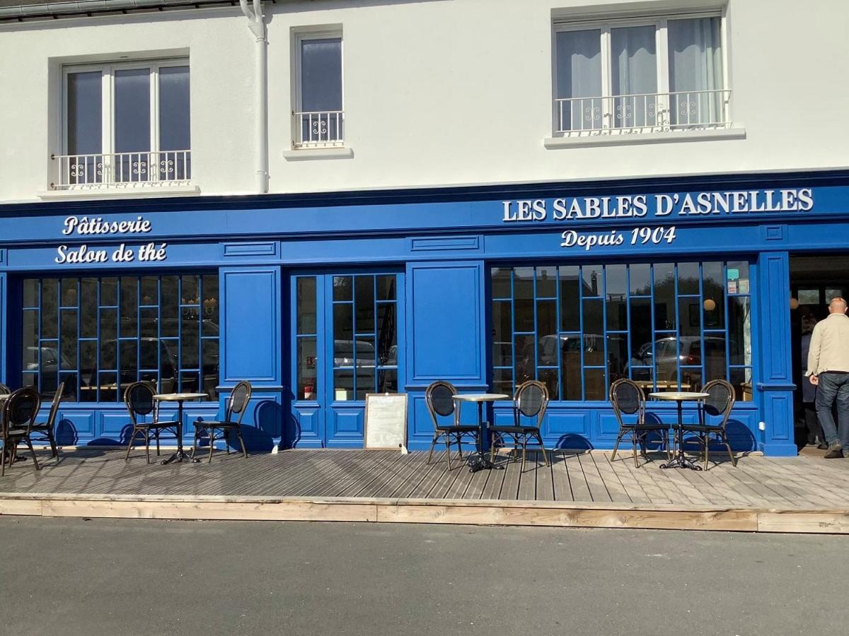 La maison penchée, avec jardin à 50m de la plage Asnelles Exterior foto